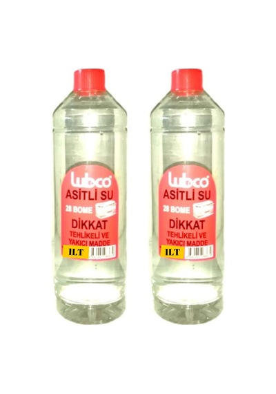 Asitli Su Akü Asiti) 1+1= 2lt (1lt-2lt-3lt-5lt-10lt Mevcut)
