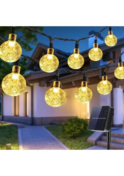 7m 50 Led Solar Led Işık Diğer