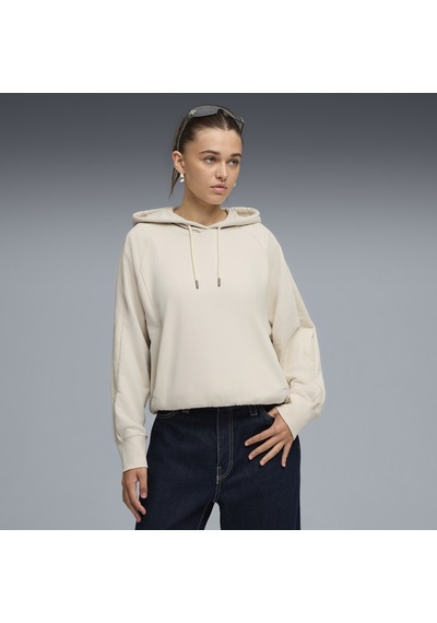 Puma Her Oversized Hoodie Kadın Bej Sweatshirt 69188687