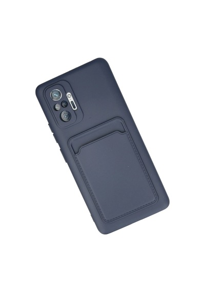 Uryport Xiaomi Redmi Note 10 Pro Kılıf Kelvin Kartvizitli Silikon - Lacivert Çok Renkli