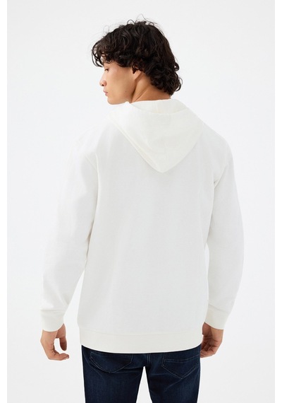 Loft Erkek Sweatshirt BEYAZ