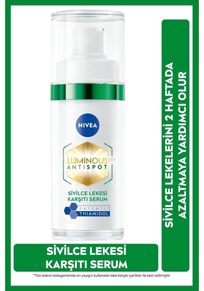 Yüz Bakim Serumu & Luminous630 Yaşlanma Ve Leke Karşıtı Serum 30ml