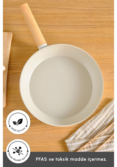 Karaca x Refika Swiss Crystal Almond Cream 30 Cm Tava Ind