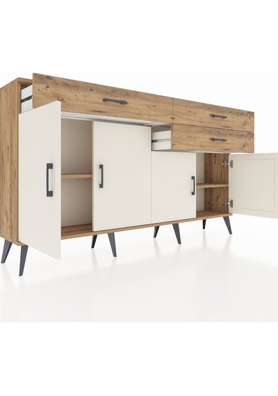 Arges Konsol 2 Raflı 3 Çekmeceli 4 Kapaklı 176x30x99 Çam-aytaşı/çam Aytası/atlas Çam - Atlas Çam Arges Konsol 2 Raflı 3 Çekmeceli 4 Kapaklı 176x30x99 Çam-aytaşı/çam Aytası/atlas Çam - Atlas Çam