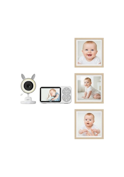 Gece Görüşlü Bebek Telsizi Besleme Hatırlatıcılı Lcd Ekran Yeni Nesil - Hs08379951-9507 Renkli
