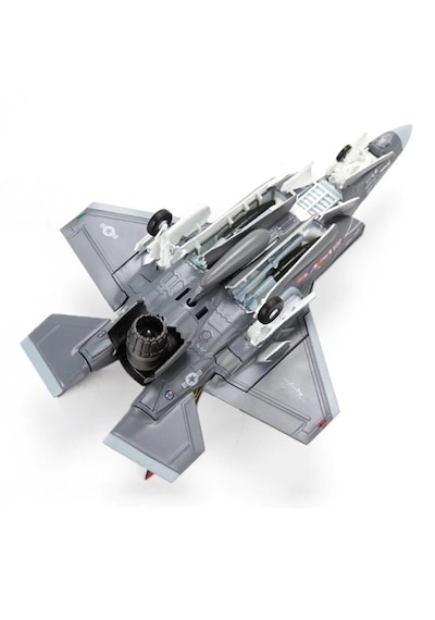 F-35b Lightning Iı Jet Savaş Uçağı Metal Model Uçak 1/72 Ölçek 22cm