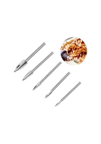 Rox Wood 0063 Gravür Ahşap Oyma Seti Dremel Uyumlu 5  Parça
