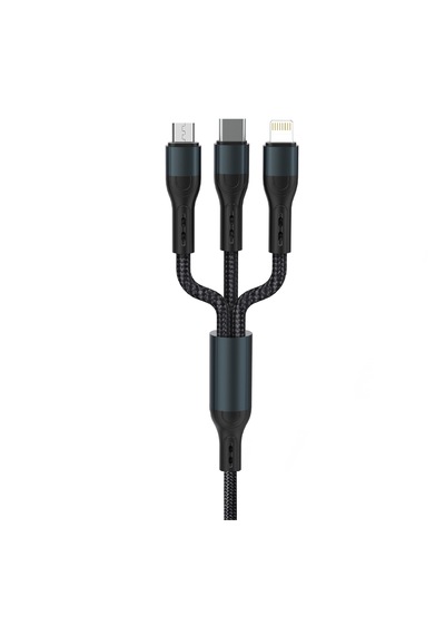 Phixi Cb631 Örgülü Ve Güçlendirilmiş Çoklu Şarj Ve Data Kablosu
