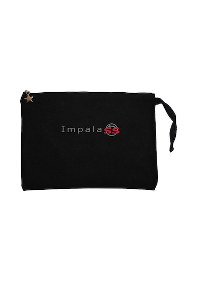 Chevrolet Impala SS Logo Siyah Clutch Cüzdan / El Çantası Siyah