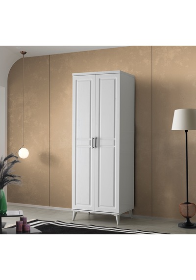 GuneyStore Sport 2 Kapaklı Komple MDF Gardırop