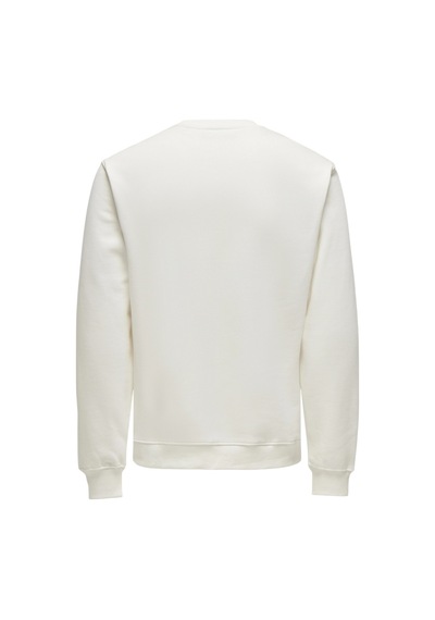 Only & Sons Erkek Sweatshirt On.22030923 Beyaz