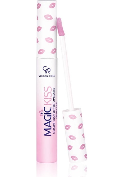 Golden Rose Magic Kiss Color Changing Lipgloss Pink