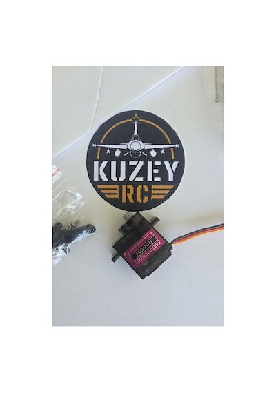 Mg90s Metal Dişli Mikro Servo Motor - Rc Drone Uçak Uyumlu