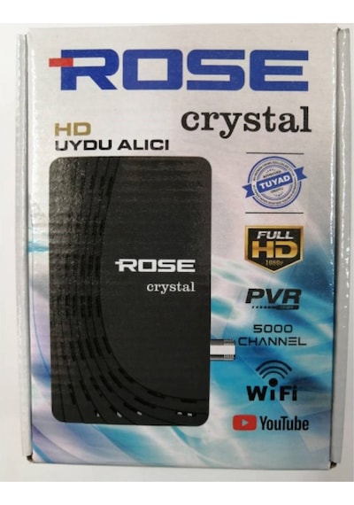 Rose Crystal Hd Box Uydu Alıcısı