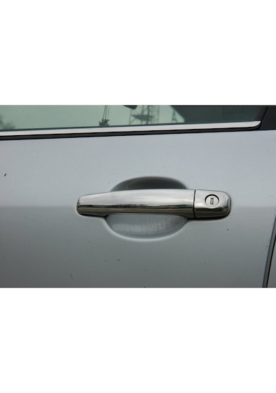 Peugeot 307 Uyumlu 2001-2008 Krom Kapı Kolu 4 Kapı Paslanmaz Çelik