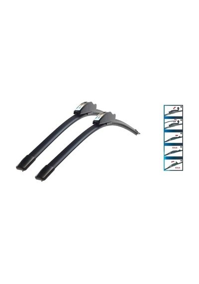 Silecek Süpürgesi Ön Bosch Muz Tipi 600mm 24" Universal Max 121 01 024