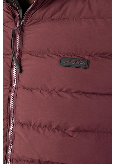 Maraton Sportswear Regular Erkek Dik Yaka Takma Kol Basic Bordo Mont 22314-bordo Bordo