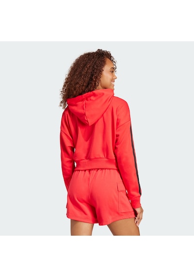Adidas Is6997 W 3s Ft Cro Hd Kadın Sweatshirt Kırmızı