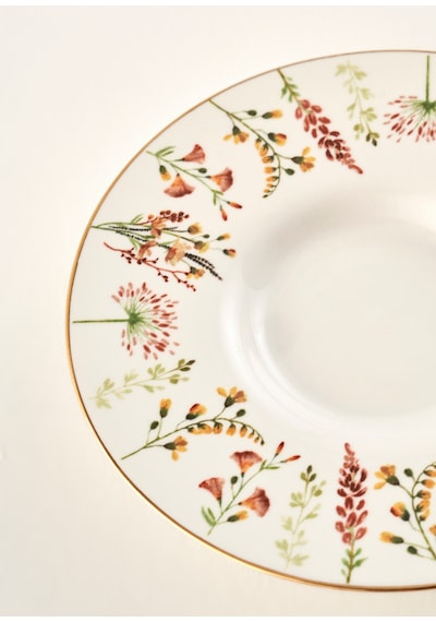 Bella Maison Flores Porselen 6'lı Çay Tabağı Seti 12 Cm Diğer