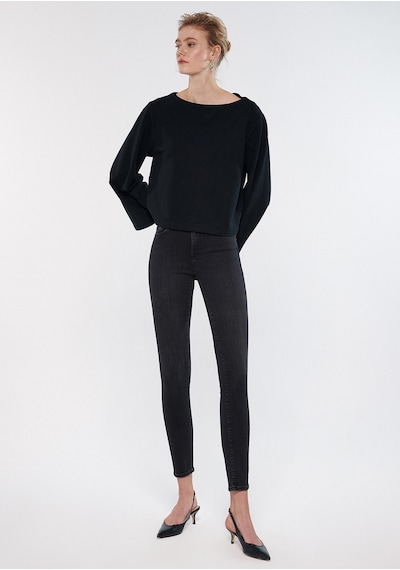 Mavi - Tess Gold Shape Gri Jean Pantolon 100328-31910 Gri