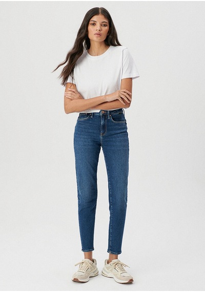 Mavi Cindy Gold Koyu İndigo Kadın Jean Pantolon M100277-33687 Koyu İndigo