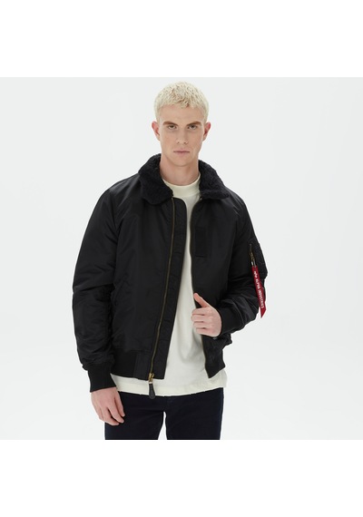 Alpha Industrıes Alpha Industries B-15 Mod Flight Erkek Siyah Ceket