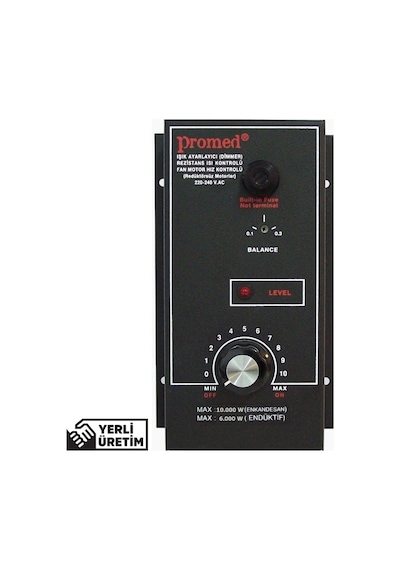 10.000 Watt Dimmer & Rezistans Kontrol