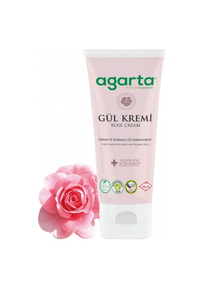 Agarta Doğal Yüz ve El Ne MLendirici Gül Aromalı Cilt Bakım Kremi 75  ML