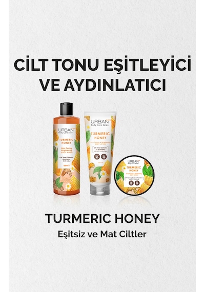 Urban Care Turmeric Honey Cilt Tonu Eşitleyici ve Aydınlatıcı Vücut Losyonu 250 ML