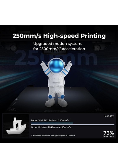 Creality Ender-3 V3 Se 3d Yazıcı - Otomatik Tesviye, Sprite Direct Extruder, 250 Mm/s Baskı Hızı, 220 220 250 Mm Yapı Alanı İle Yeni Başlayanlar İçin Ucuz 3d Yazıcı Creality Ender-3 V3 Se 3d Yazıcı - Otomatik Tesviye, Sprite Direct Extruder, 250 Mm/s Baskı Hızı, 220 220 250 Mm Yapı Alanı İle Yeni Başlayanlar İçin Ucuz 3d Yazıcı