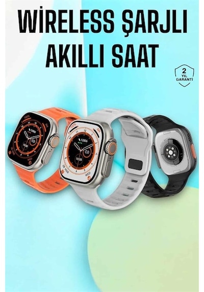 Akıllı Saat Nabız Ölçebilen Yeni Nesil Gps Ve Adımsayar Özelliği Kopya
