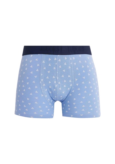Tudors Erkek 6'lı Pamuklu Likralı Esnek Kumaş Boxer-41486 Multi
