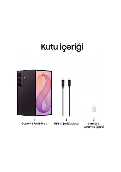 Samsung Galaxy Z Fold8 Ultra 12 GB 256 GB (Samsung Türkiye Garantili)