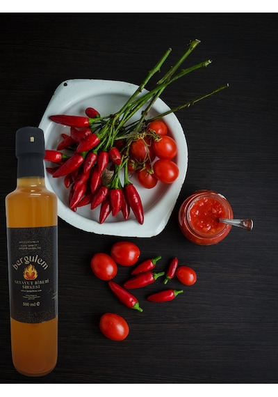 Bergulem Arnavut Biberi Sirkesi 500 ML