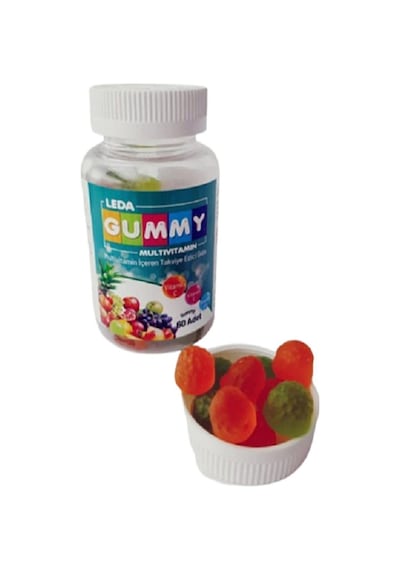 Leda Gummy Multivitamin İçeren Takviye Edici Gıda 60 Adet