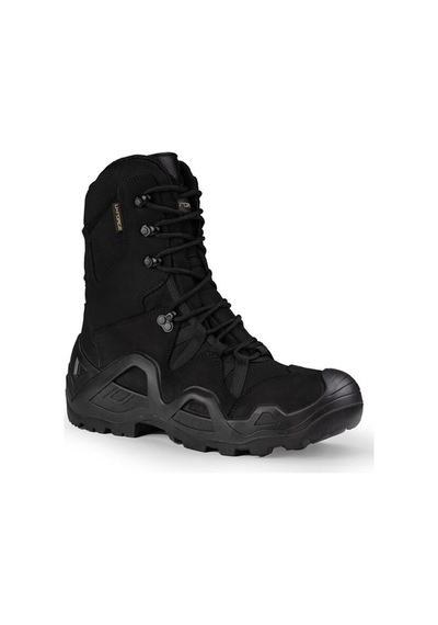 Falcon Su İtici Özellikli Siyah Askeri Tactical Outdoor Fermuarlı Nubuk Bot Siyah