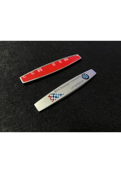 Bmw Motorsport International Limited Edition Çamurluk Logo 2 Adet