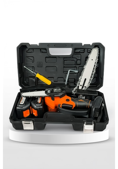Kimmeer Plus Profesonel Metal Dişli 18v 1.5ah Şarjlı Dal Budama Testeresi