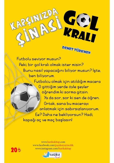 Karşınızda Şinasi - Gol Kralı - Demet Türkmen - Harika Çocuk