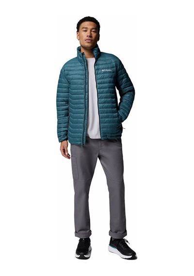 Columbia Powder Pass Hybrid Jacket Mavi Erkek Outdoor Mont Wo3495-429 Mavi