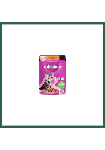 Whiskas Pouch Sos İçinde Kümes Hayvanlı Yavru Kedi Konservesi 85 Gr Bzs01