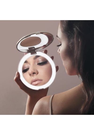 Valkyrie Led Işıklı Cep Çanta Makyaj Aynası