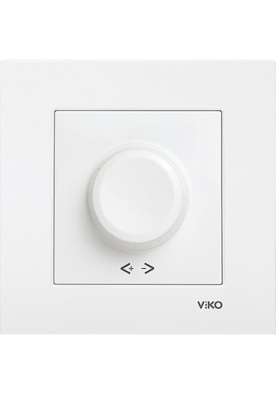 Viko Karre Rotatif Dimmer Rl 600W/Va + Çerçeve