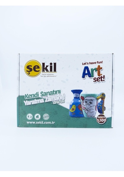 ŞEKİL SERAMİK YAPIM SANAT SETİ