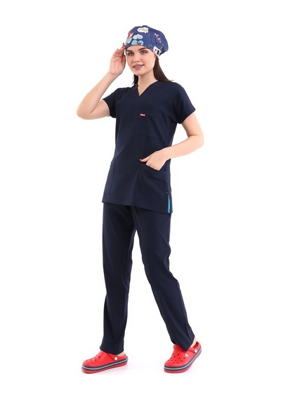 Bflex Soft Yarasa Kol Takım - 6402 Lacivert Soft-6910