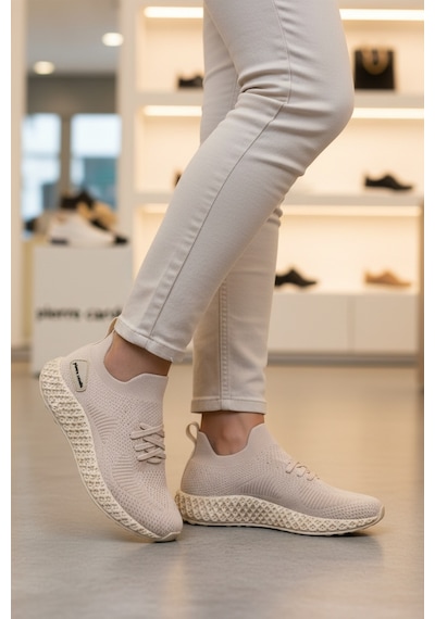 Pierre Cardin Pc-32711 Z Bej Unisex Spor Ayakkabı