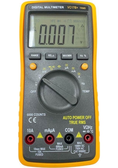 Tunex Vc17b+ Dijital Multimetre Ölçü Aleti