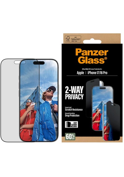 Panzerglass Apple Uyumlu iPhone 17 Uwf Hayalet Cam Ekran Koruyucu Hizalama Aparatlı