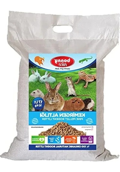 Doğal Çam Pelet Ginepig Kafes Altlığı 10 Kilogram