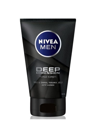 Nivea Men Deep Dimension Yüz Temizleme Jeli 100 Ml